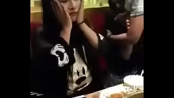 Public blowjob in restaurant asia Klip sejuk baharu