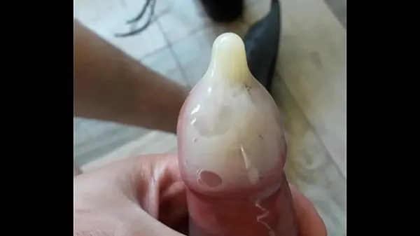 Clips nuevos Semen en condón geniales