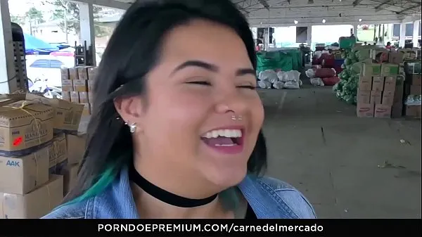 New CARNE DEL MERCADO - Naughty Latina Newbie Fucked Hard cool Clips