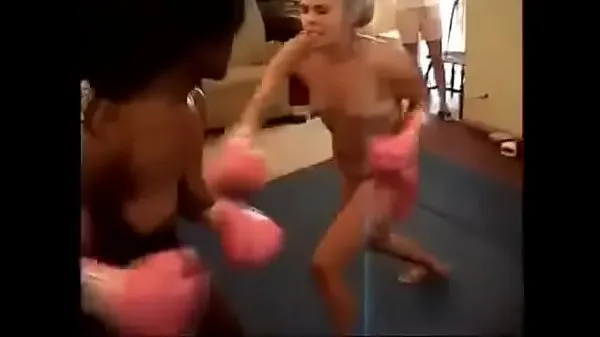 نئے ebony vs latina boxing ٹھنڈے کلپس