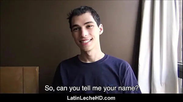 New Shy Amateur Spanish Latino Twink Sex For Money With Documentary Filmmaker POV cool Clips