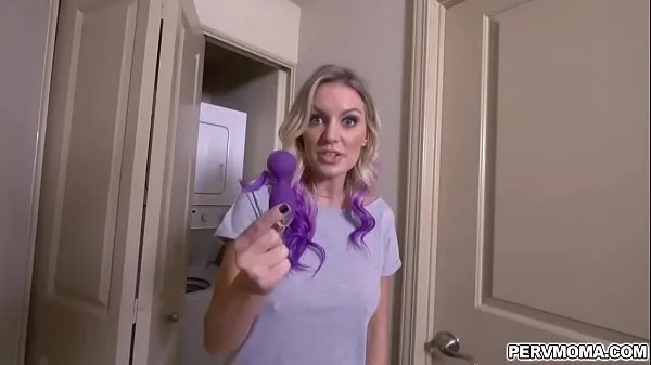New Stepmother Kenzie Taylor enjoys playing with her new toy cool Clips