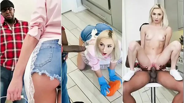 Yeni Chloe Temple In Cleaning Lady Cum Bucket harika Klipler