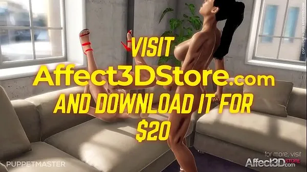 New 3d animation futanari game with sexy blonde and black hair girls cool Clips