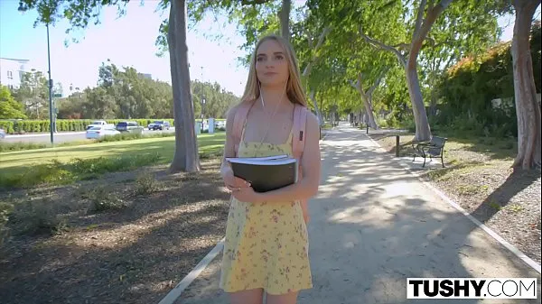 Новые TUSHY Худая блондинка студентка колледжа получила незабываемый первый анальный опыт крутые клипы