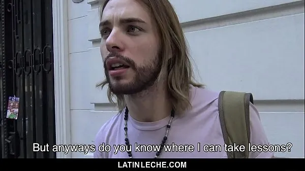 New LatinLeche - Latino Kurt Cobain Lookalike Fucks A Horny Cameraman For Cash cool Clips