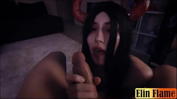 Nye My step sis possessed by a Demon Succubus fucked me till i creampie at Halloween night seje klip