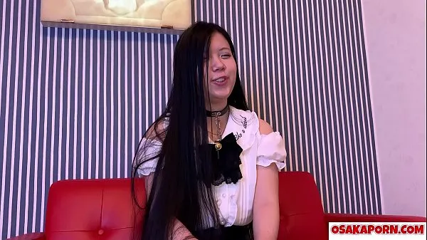 新24岁可爱的业余亚洲人喜欢性爱采访。年轻的日本自慰与他妈的玩具爱丽丝1大阪色情 OSAKAPORN酷的剪辑
