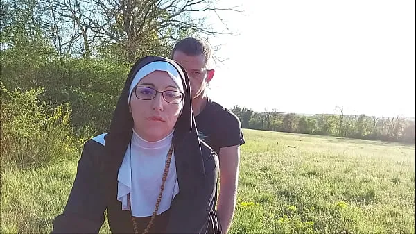This nun gets her ass filled with cum before she goes to church