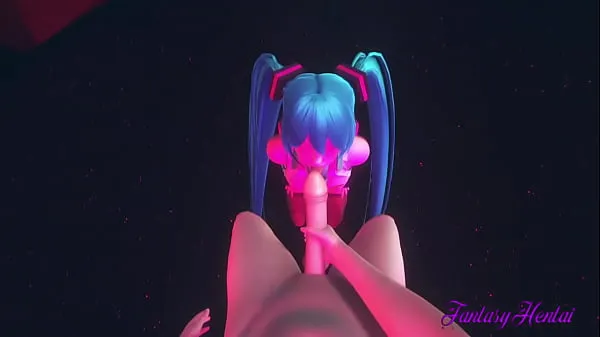 New Vocaloid Hentai - Point Of View Miku sucking a dick cool Clips