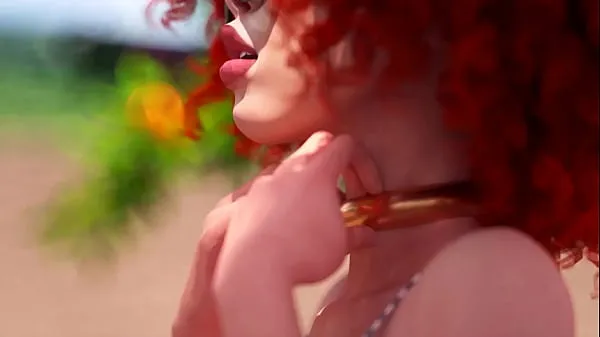 New Futanari - Beautiful Shemale fucks horny girl, 3D Animated cool Clips