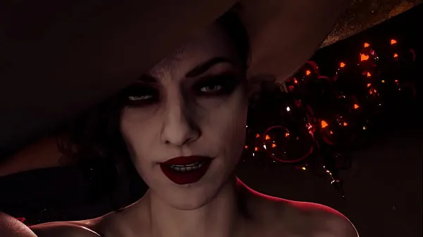 新Resident evil village Lady Dimitrescu Hardcore sex femdom酷的剪辑