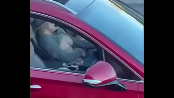 Nowe He masturbates while driving fajne klipy