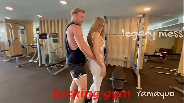 New LEGACY MESS: Fucking Exercises with Blonde Whore Shemale Sara , big cock deep anal. P1 cool Clips