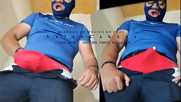 New VCab449 R E D S P A N D E X / U N I F O R M p a n t s C U M T H R O U G H T S P A N D E X cool Clips