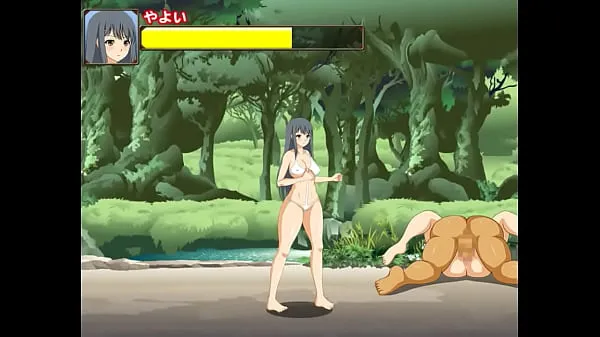 新可愛的比基尼女人在 bt 島動作無盡 ryona 新遊戲視頻中與男人發生性關係酷的剪辑