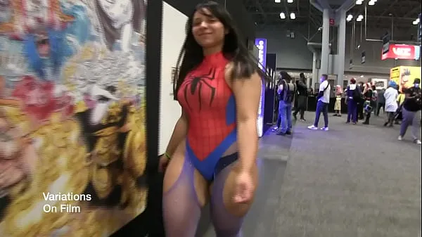 New Big Booty Nixlynka Visits New York Comic Con 2021 cool Clips