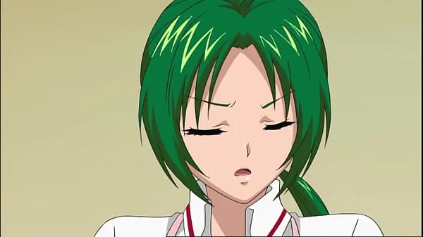 New Hentai Girl With Green Hair And Big Boobs Is So Sexy cool Clips