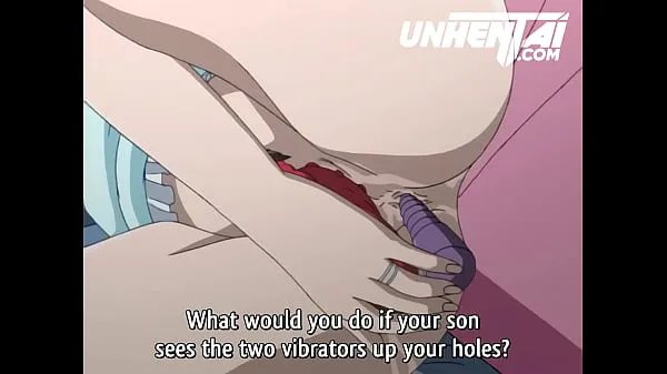STEPMOM catches and SPIES on her STEPSON MASTURBATING with her LINGERIE — Uncensored Hentai Subtitles