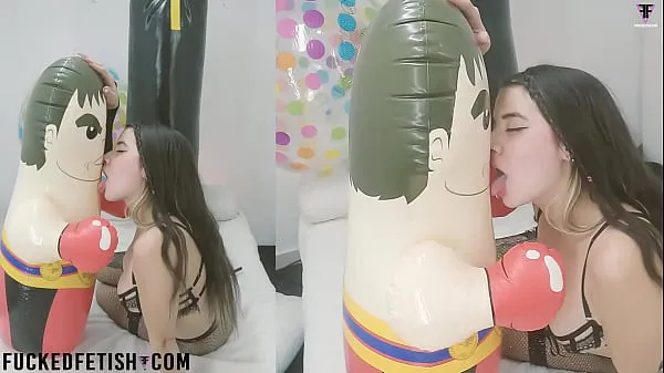 新しい5min 面白い ラテン 女の子 インフレータブル ストーリー ファック インフレータブルクールなクリップ
