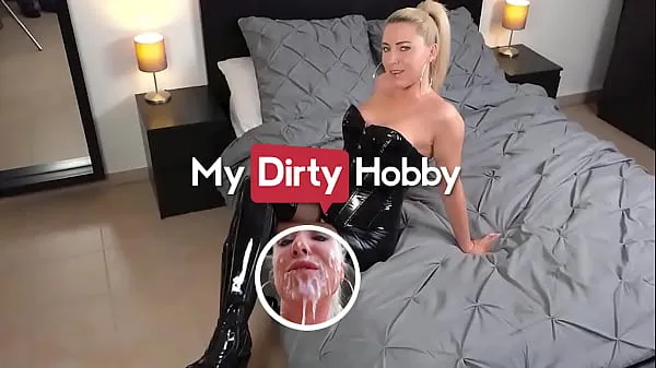 Nuove clip My Dirty Hobby - La scopata anale finisce con un'enorme sborrata in faccia fantastiche