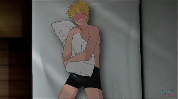 New gay) Naruto rubbing his hot dick on the pillow - Bara Yaoi cool Clips