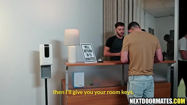 New Strangers meet in hotel room for a fuck cool Clips