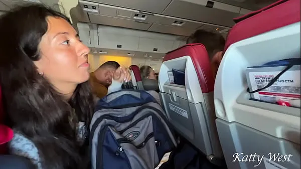New Risky extreme public blowjob on Plane cool Clips