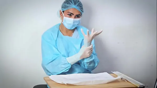 New Medical Glove Fetish ASMR by DominaFire cool Clips