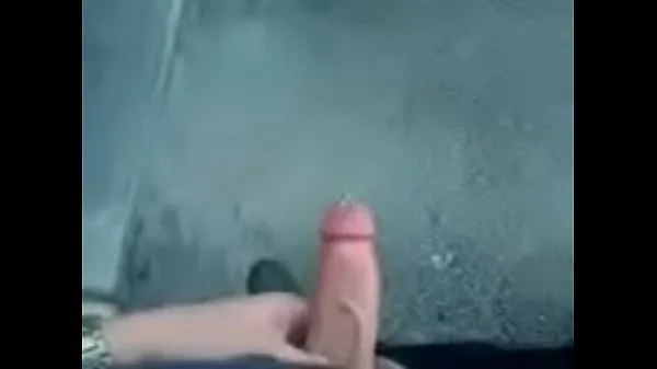 Nye Stroking my cock outside the shop until I blow my load kule klipp