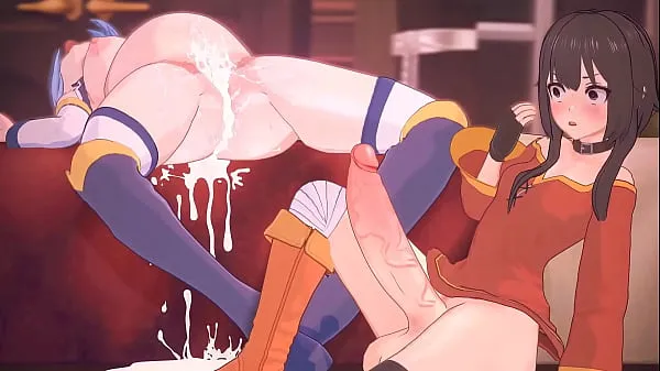 Neue Aqua wird geschlagen (KonoSuba Futa Animation coole Clips