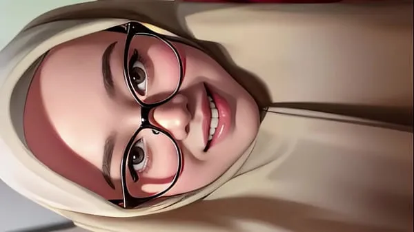 Nye hijab girl shows off her toked seje klip