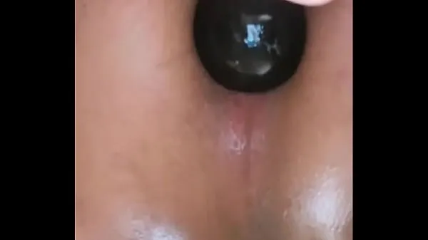 New ButtPlug Insertion and gape Closeup cool Clips