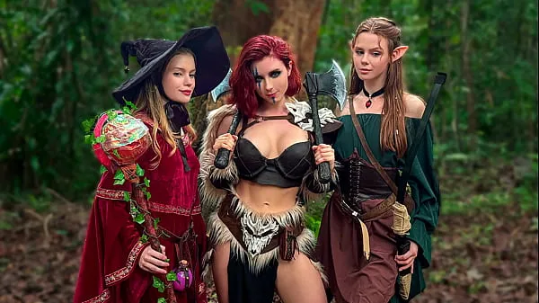 New Porno D&D World - Sweetie Fox, Diana Rider and ArinaFox in Sex Adventure cool Clips
